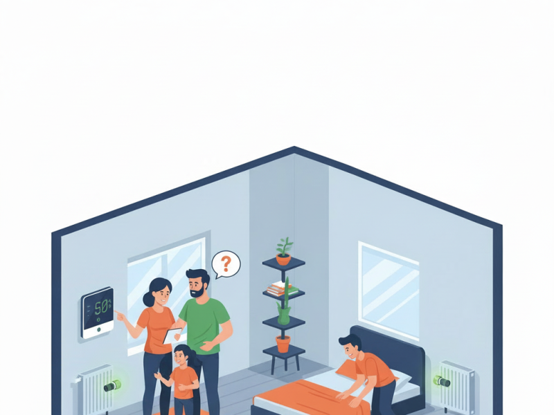 Cela vaut-il la peine d’installer des vannes thermostatiques en plus de mon thermostat d’ambiance ?